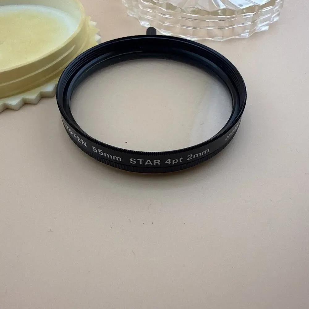 Tiffen 55CP 55mm 4pt 2mm Camera Lense Filter